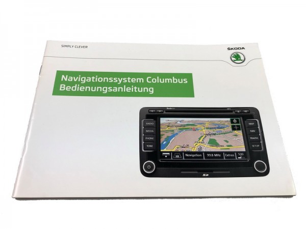 Bedienungsanleitung Skoda Columbus Radio-Navigationssystem 3T002151JA