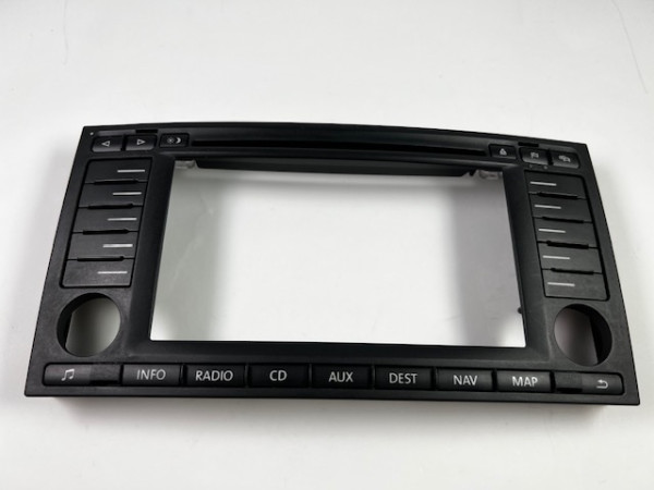 Ersatztasten mit Frontblende für VW Navigationssystem MFD 2 T5 CD 7H0035191B #SW10274